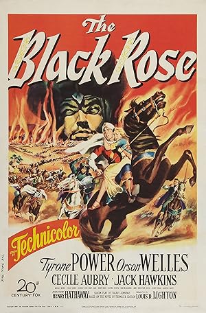 Cover image of the movie The Black Rose (1950)