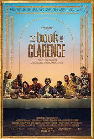 Cover image of the movie The Book of Clarence (2023)