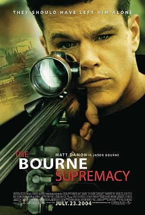 Cover image of the movie The Bourne Supremacy (2004)