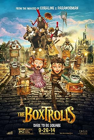 Cover image of the movie The Boxtrolls (2014)