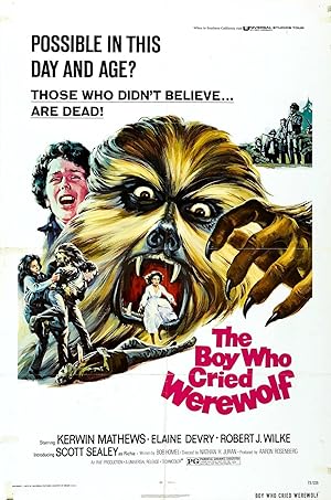 Cover image of the movie The Boy Who Cried Werewolf (1973)