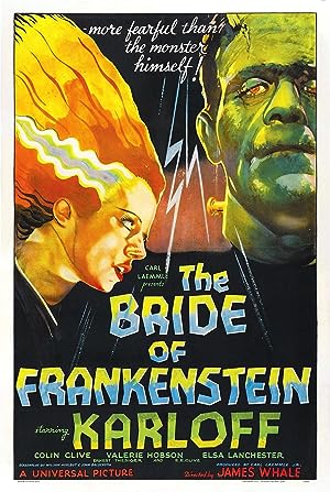 Cover image of the movie The Bride of Frankenstein (1935)