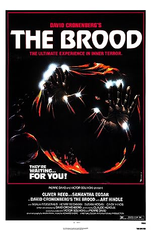 Cover image of the movie The Brood (1979)