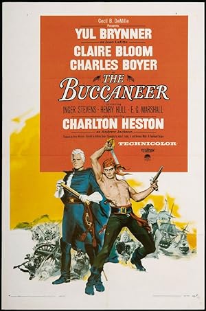 Cover image of the movie The Buccaneer (1958)