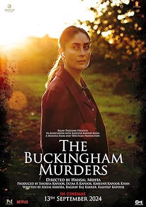Cover image of the movie The Buckingham Murders (2023)