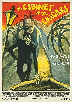 Cover image of the movie The Cabinet of Dr. Caligari (1920)