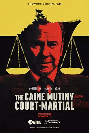 Cover image of the movie The Caine Mutiny Court-Martial (2023)