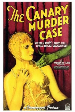 Cover image of the movie The Canary Murder Case (1929)