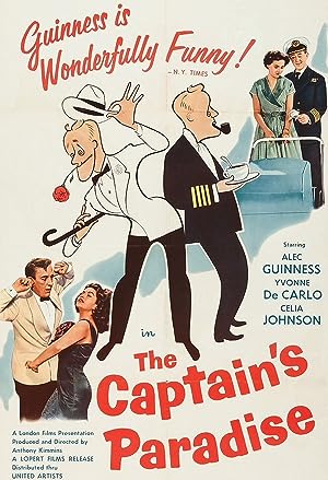 Cover image of the movie The Captain's Paradise (1953)