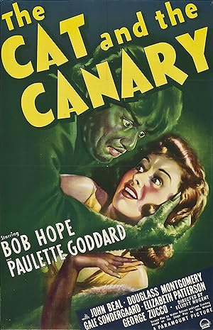 Cover image of the movie The Cat and the Canary (1939)