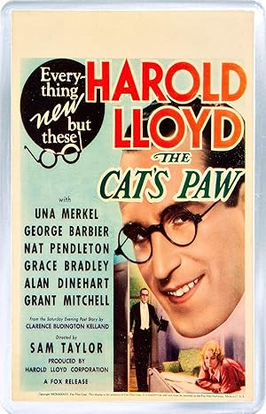 Cover image of the movie The Cat's-Paw (1934)