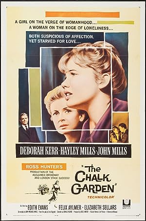 Cover image of the movie The Chalk Garden (1964)