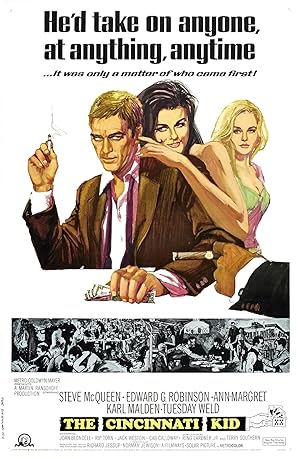 Cover image of the movie The Cincinnati Kid (1965)