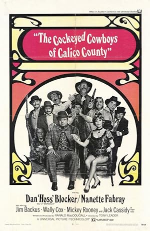 Cover image of the movie The Cockeyed Cowboys of Calico County (1970)