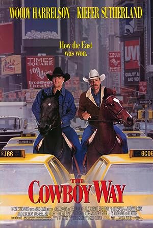 Cover image of the movie The Cowboy Way (1994)