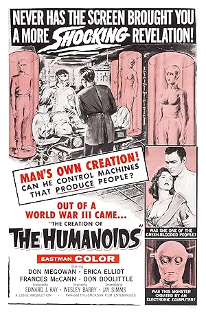 Cover image of the movie The Creation of the Humanoids (1962)