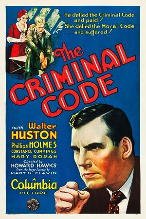 Cover image of the movie The Criminal Code (1930)