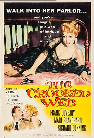 Cover image of the movie The Crooked Web (1955)