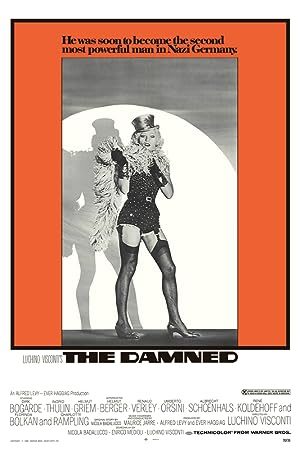 Cover image of the movie The Damned (1969)