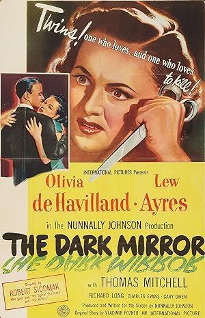 Cover image of the movie The Dark Mirror (1946)