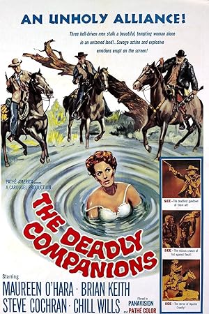 Cover image of the movie The Deadly Companions (1961)