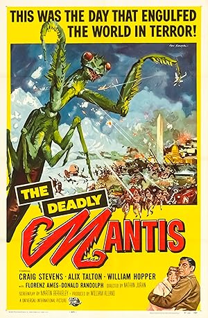 Cover image of the movie The Deadly Mantis (1957)