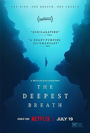 Cover image of the movie The Deepest Breath (2023)