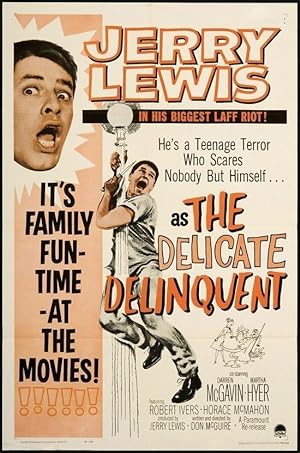 Cover image of the movie The Delicate Delinquent (1957)