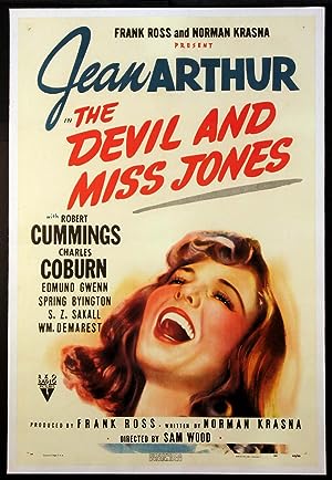 Cover image of the movie The Devil and Miss Jones (1941)
