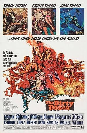 Cover image of the movie The Dirty Dozen (1967)