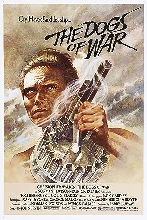 Cover image of the movie The Dogs of War (1980)