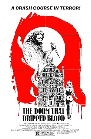 Cover image of the movie The Dorm That Dripped Blood (1982)