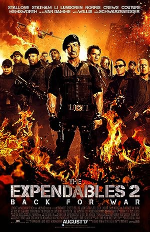 Cover image of the movie The Expendables 2 (2012)