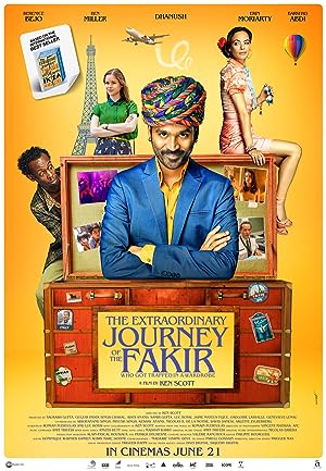 Cover image of the movie The Extraordinary Journey of the Fakir (2018)