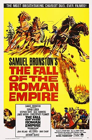 Cover image of the movie The Fall of the Roman Empire (1964)