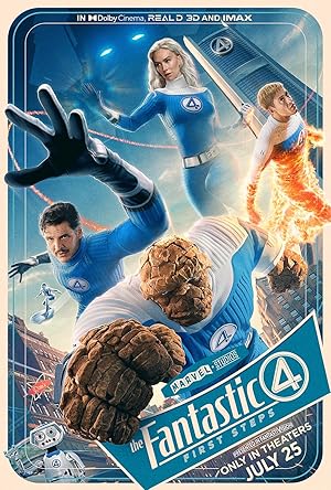 Cover image of the movie The Fantastic Four: First Steps (2025)