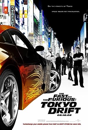 Cover image of the movie The Fast and the Furious: Tokyo Drift (2006)