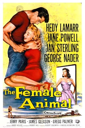 Cover image of the movie The Female Animal (1958)