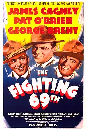 Cover image of the movie The Fighting 69th (1940)