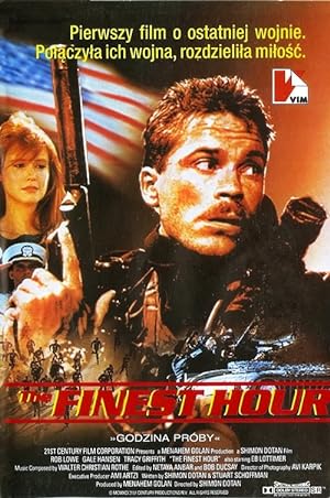 Cover image of the movie The Finest Hour (1991)