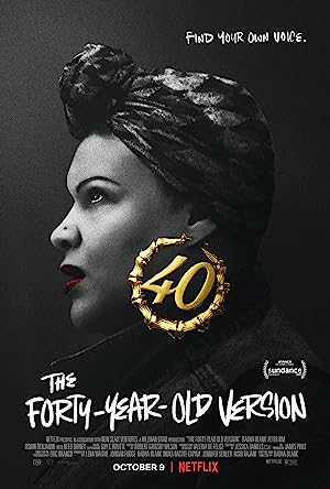 Cover image of the movie The Forty-Year-Old Version (2020)