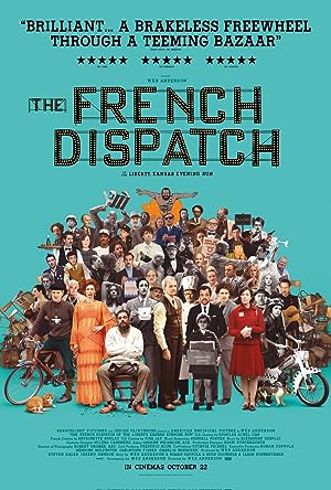Cover image of the movie The French Dispatch (2021)