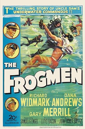 Cover image of the movie The Frogmen (1951)