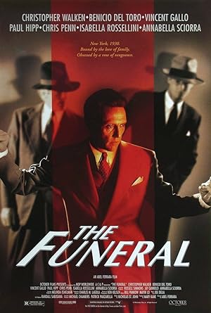 Cover image of the movie The Funeral (1996)