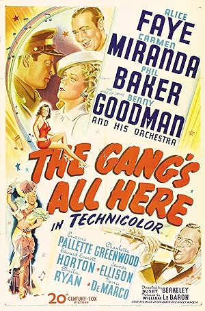 Cover image of the movie The Gang's All Here (1943)