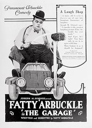 Cover image of the movie The Garage (1920)