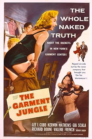 Cover image of the movie The Garment Jungle (1957)