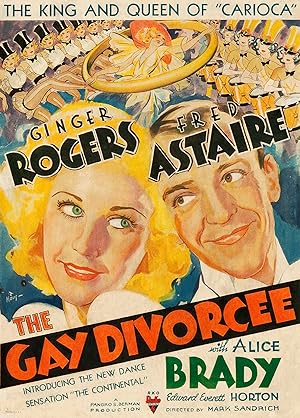 Cover image of the movie The Gay Divorcee (1934)