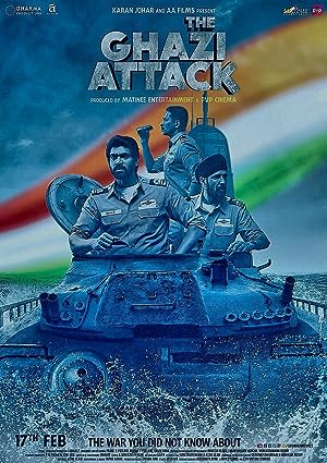 Cover image of the movie The Ghazi Attack (2017)