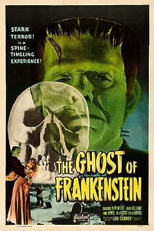 Cover image of the movie The Ghost of Frankenstein (1942)